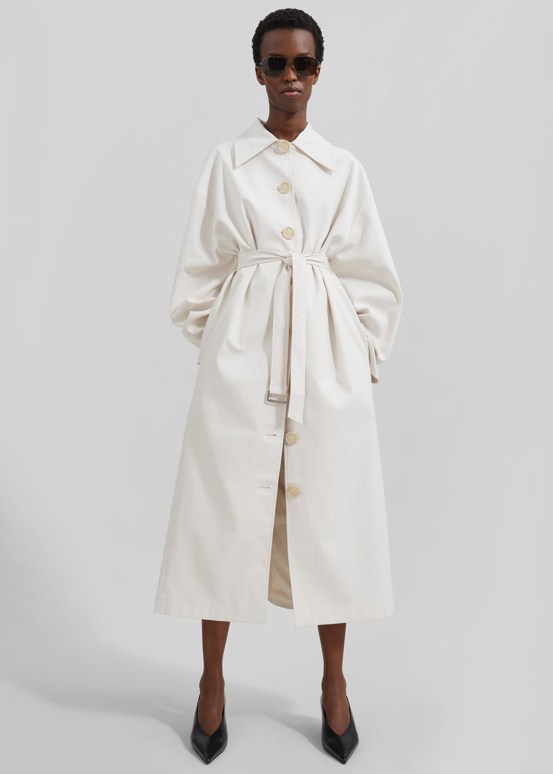Callyn Trench Coat - Light Beige #3