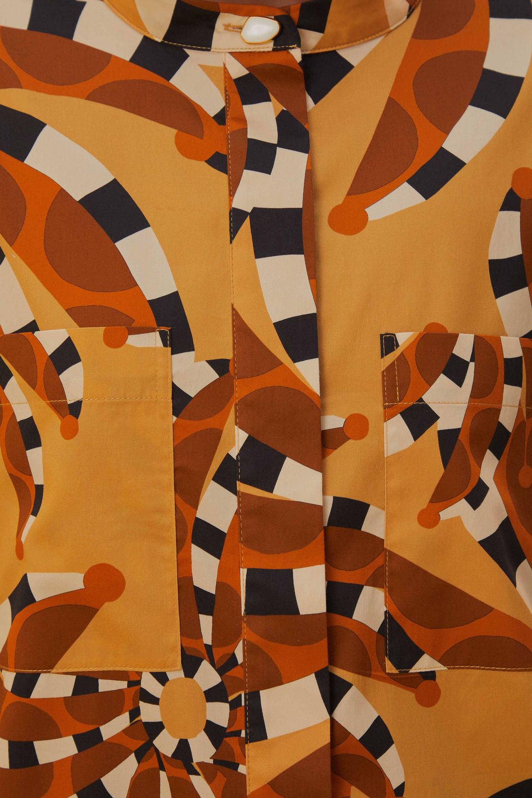 Beige Bananada Maxi Shirt #6