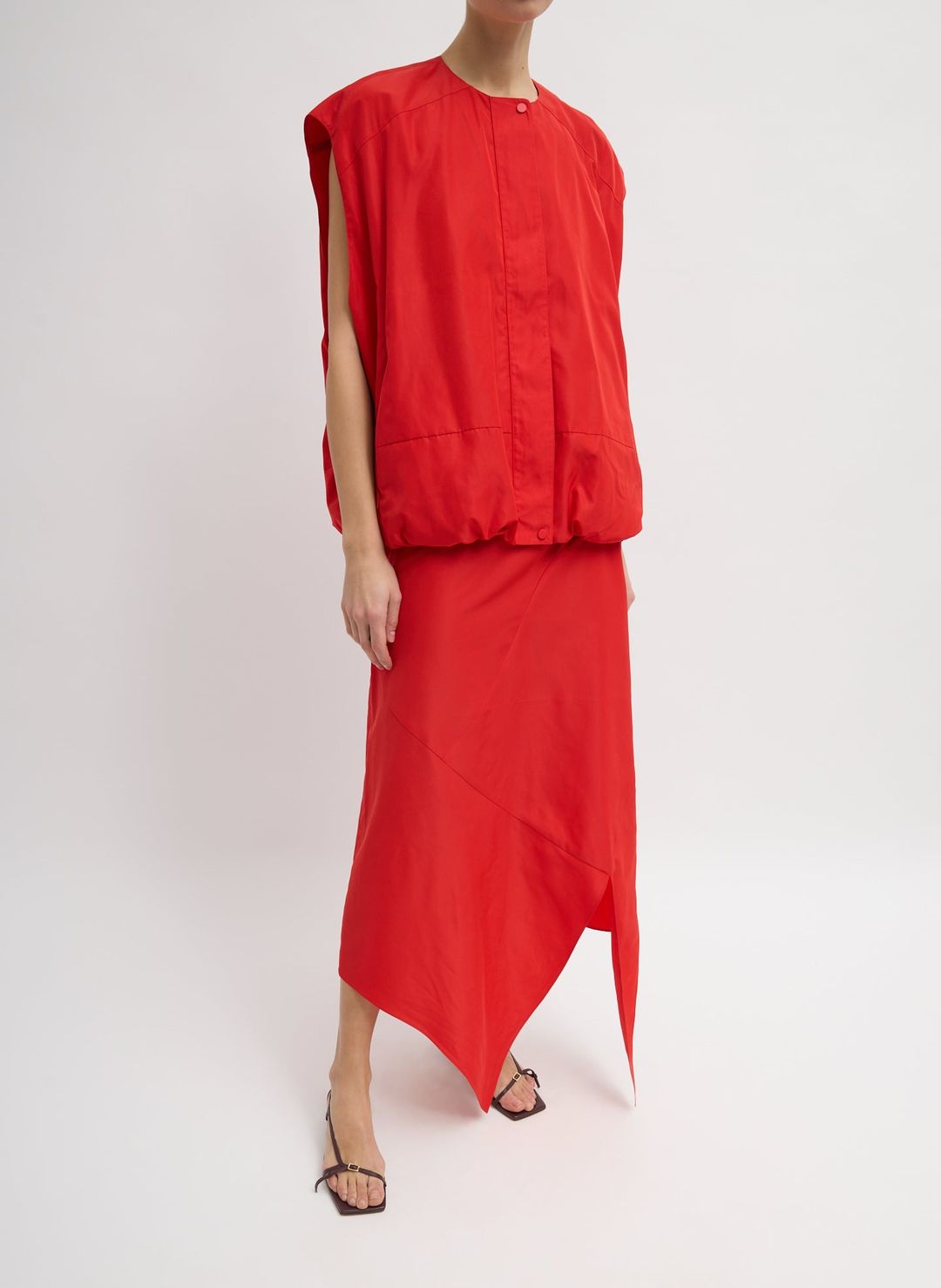Italian Sporty Nylon Tie Skirt #6