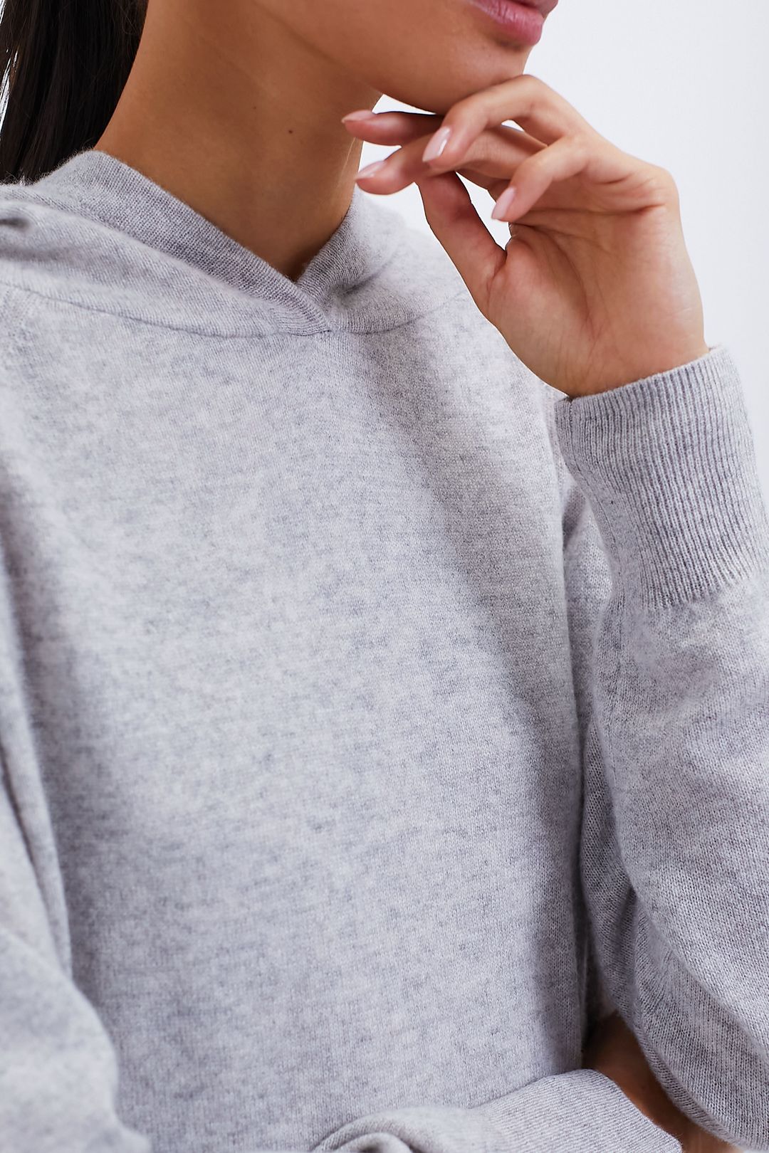 Gray Jane Cashmere Hoodie #4