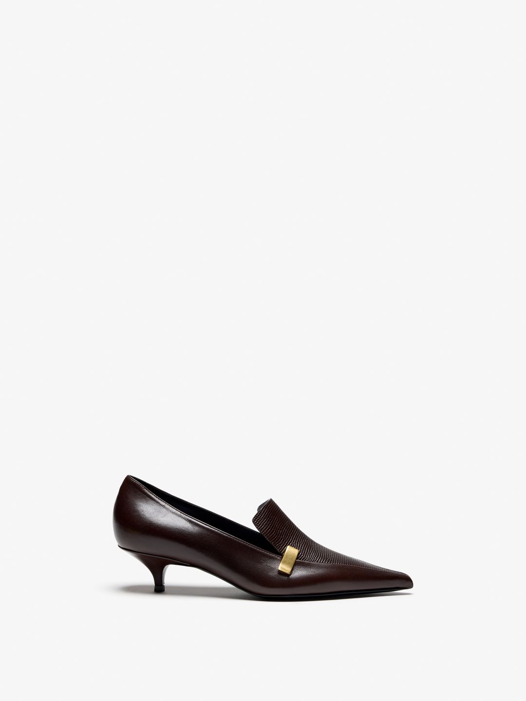 Slash Loafers in Embossed Lizard Combo