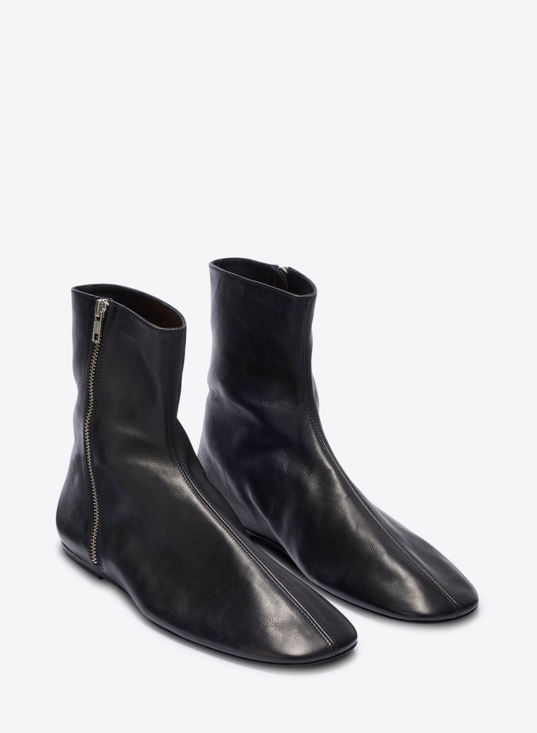 Leather sock boots #3