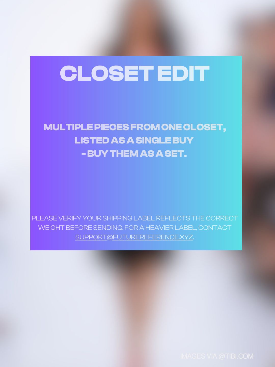 Closet edit