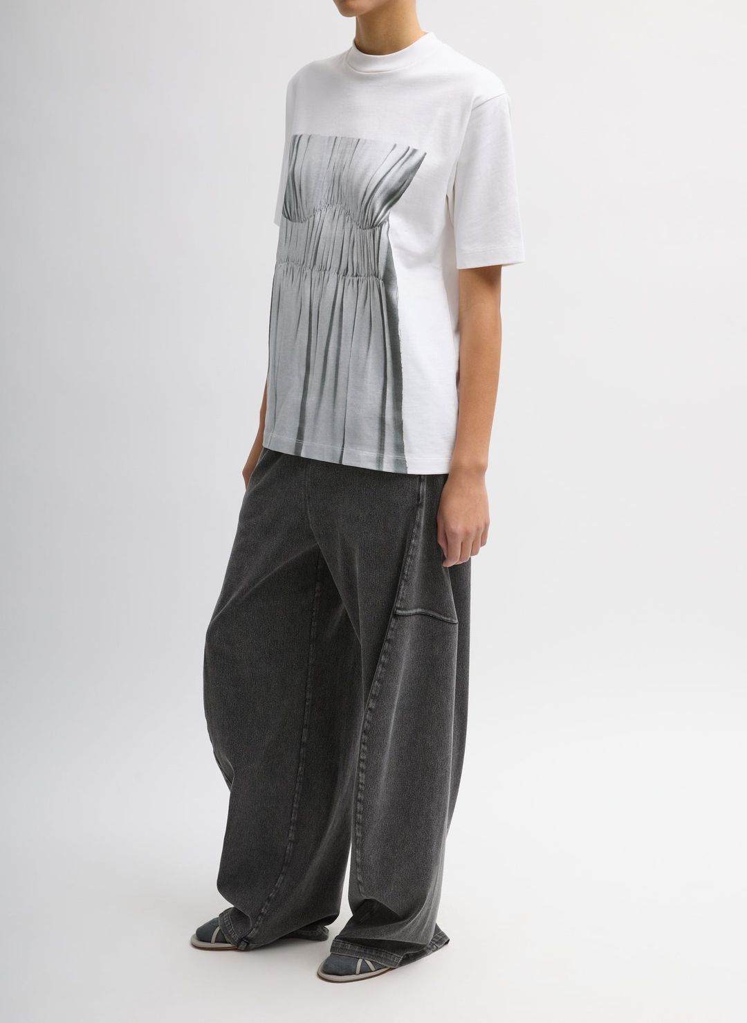 Trompe L'oeil Printed T-Shirt