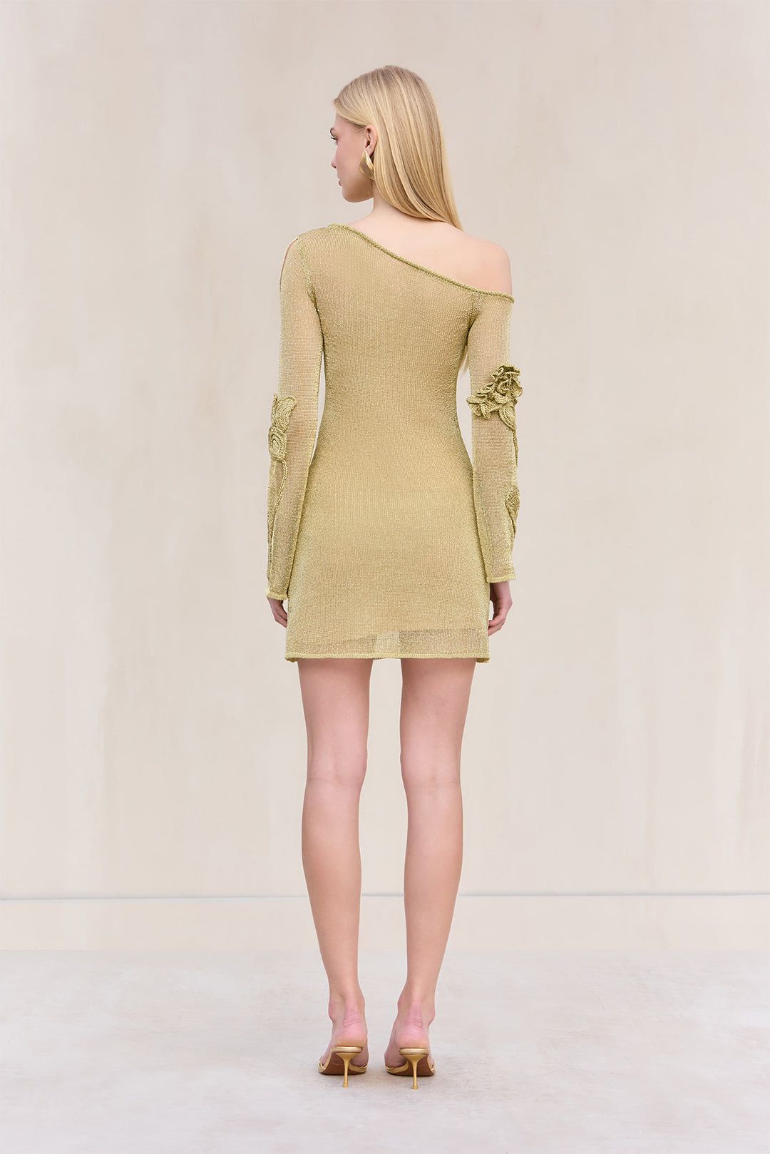 BOWIE KNIT DRESS - GOLD #6