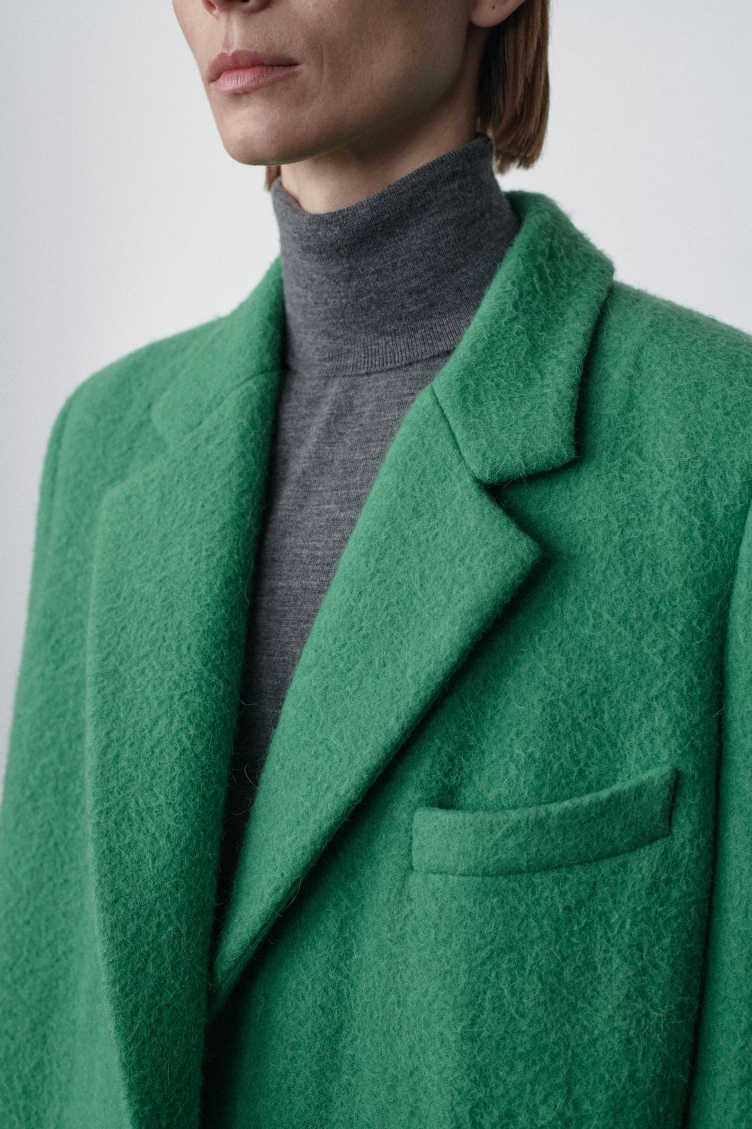 Demi Coat in Alpaca and Cashmere #4