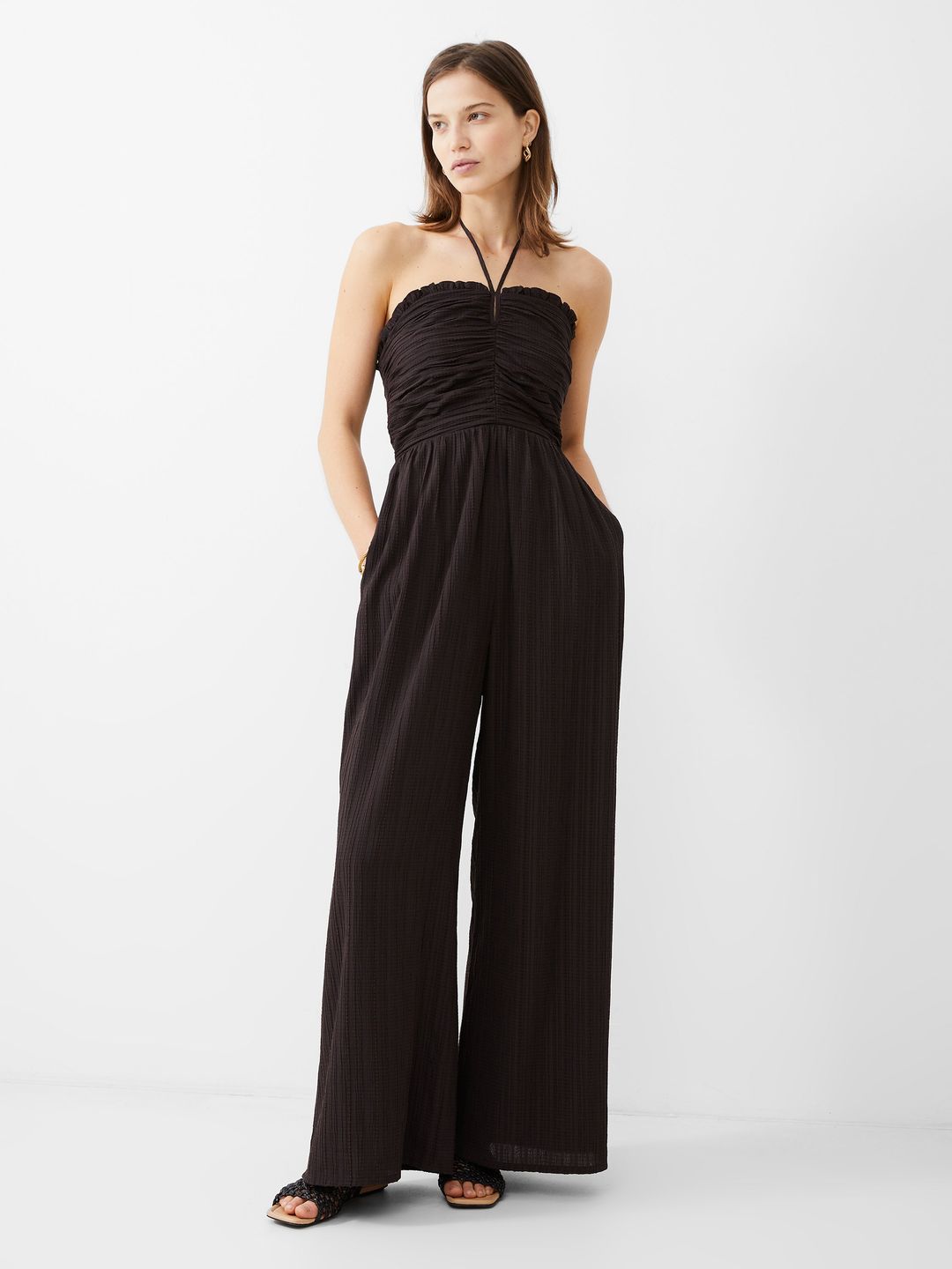 Bonny Pleated Strappy Jumpsuit