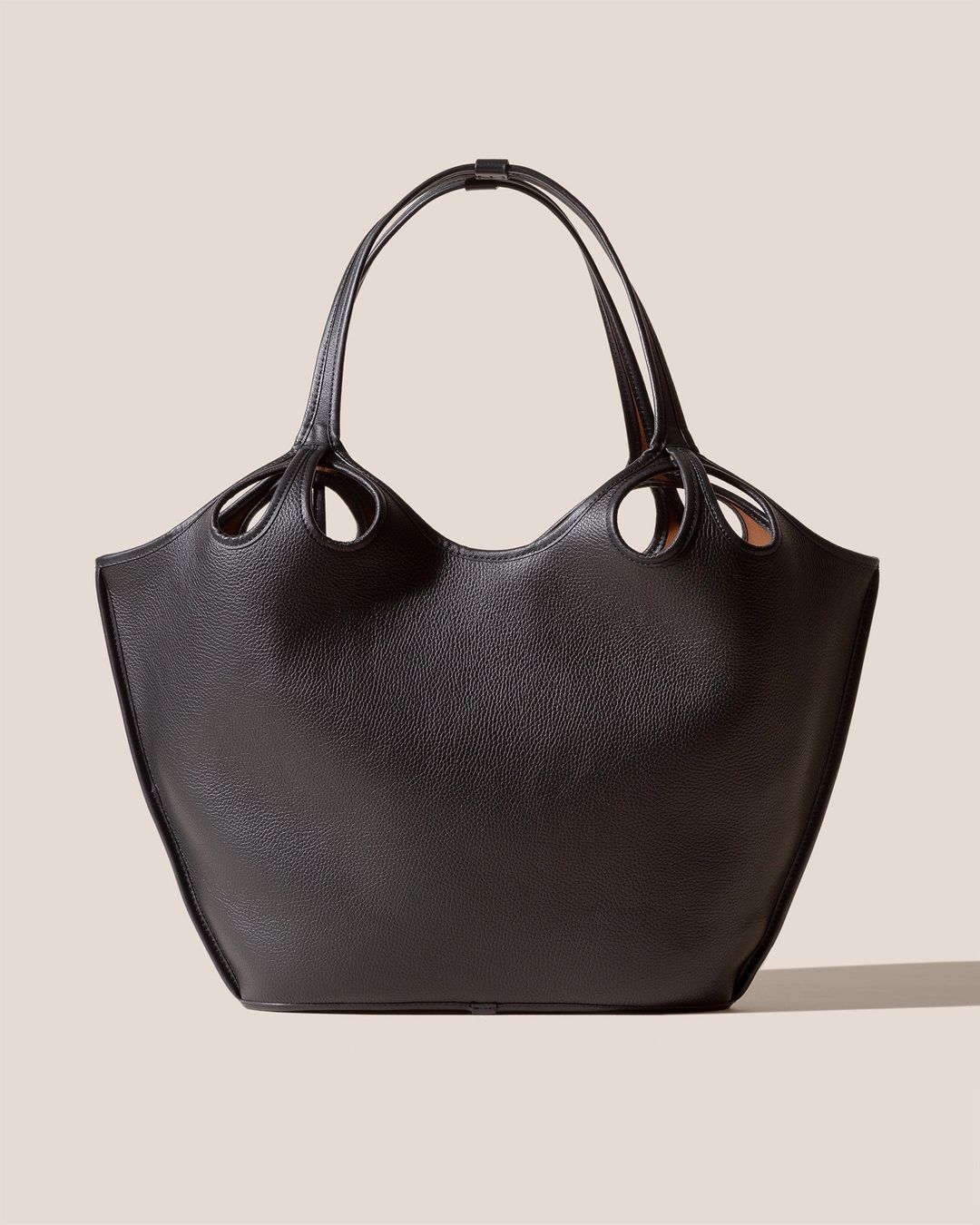 ESCALA GRAINY LEATHER - Cut-Out Tote Bag