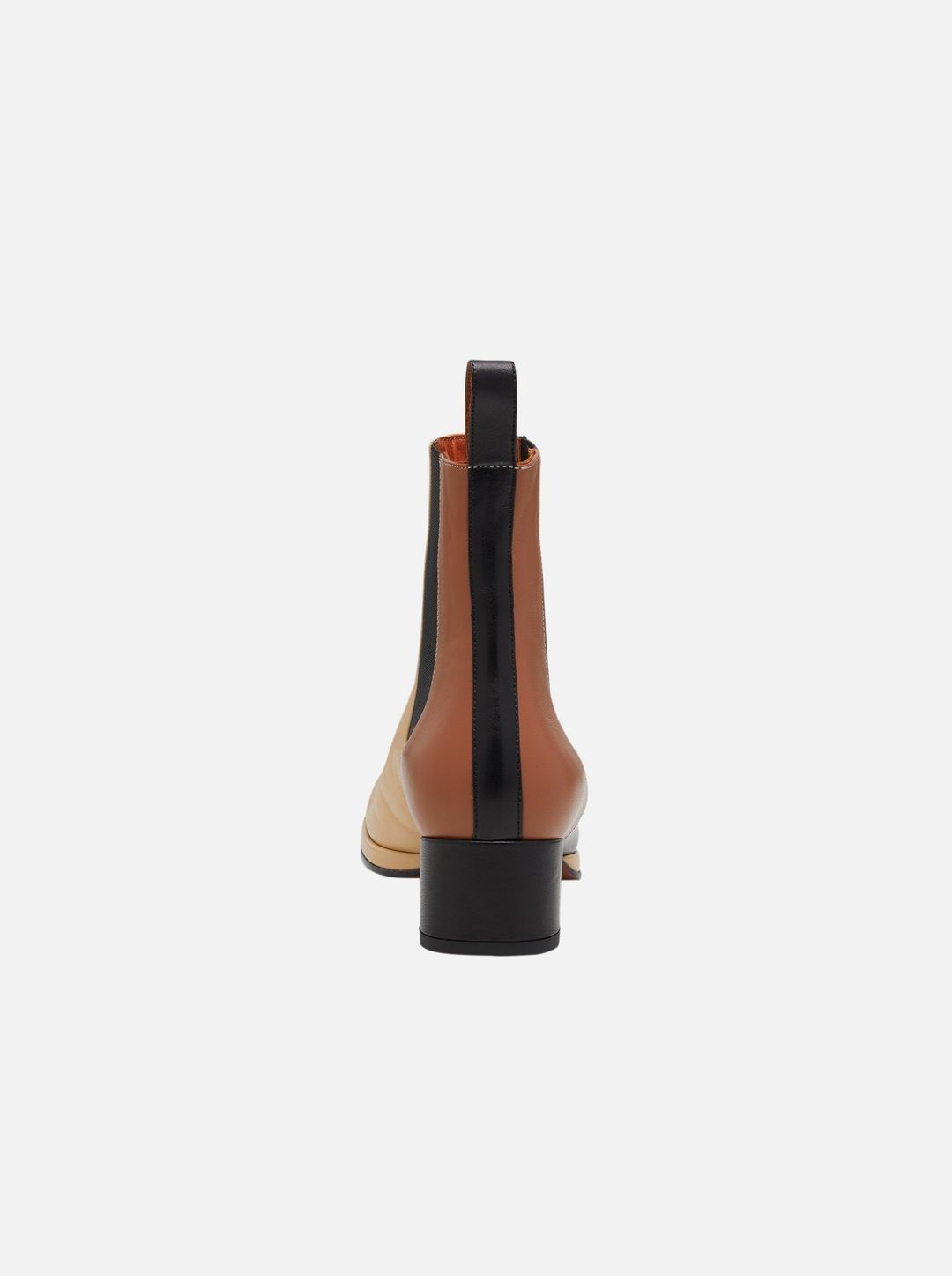 Chelsea Boots Black & Cream & Cognac Soft #3