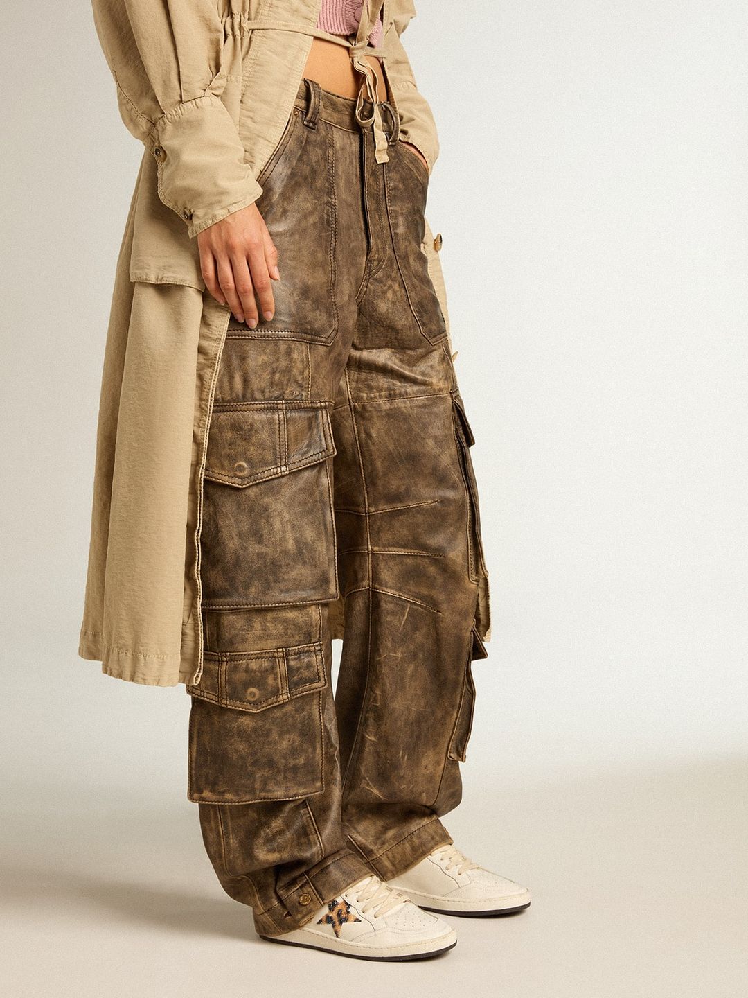 Women’s Ball Star with leopard-print star embellished with Swarovski crystal #3