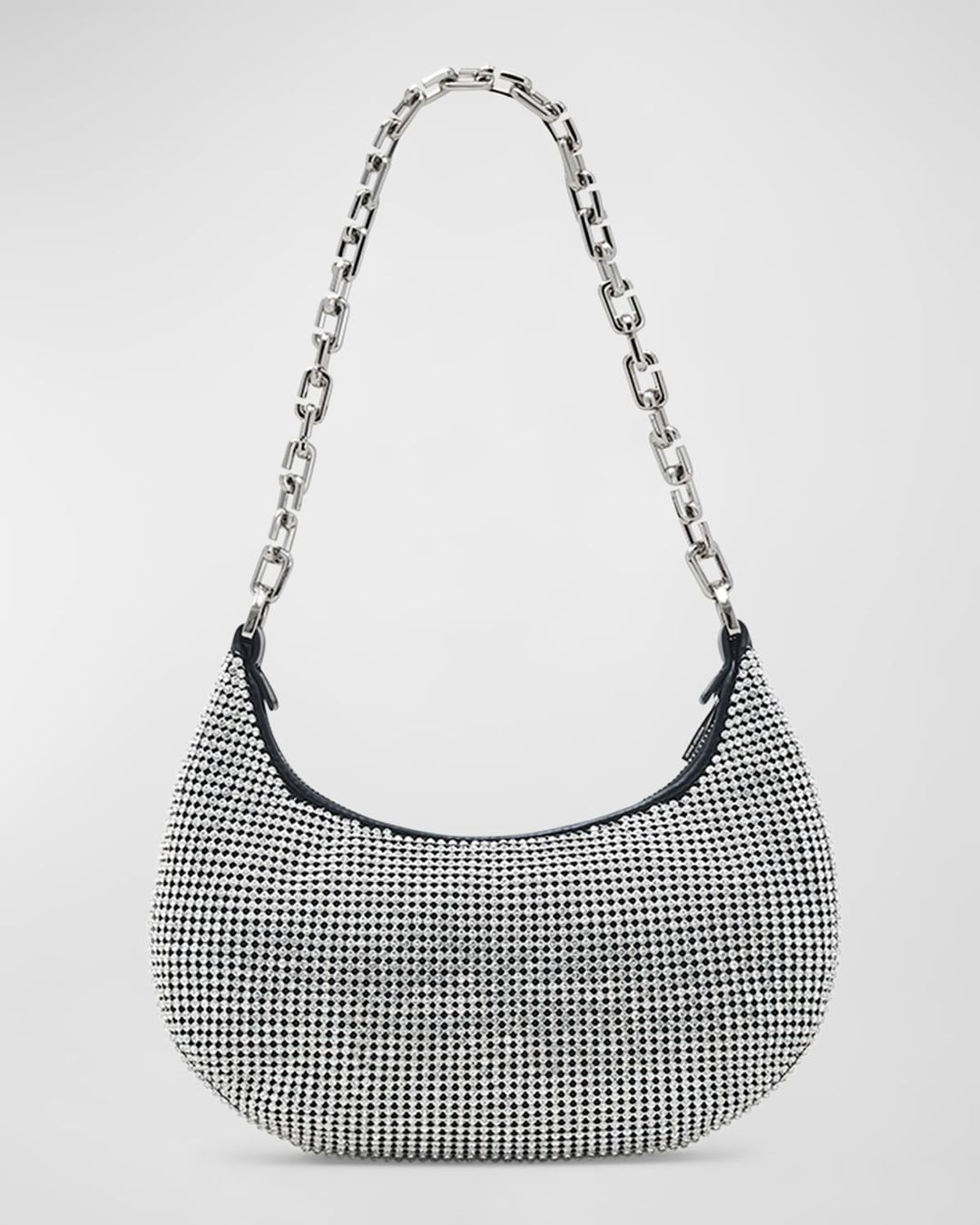 The Rhinestone Small Curve Bag #6