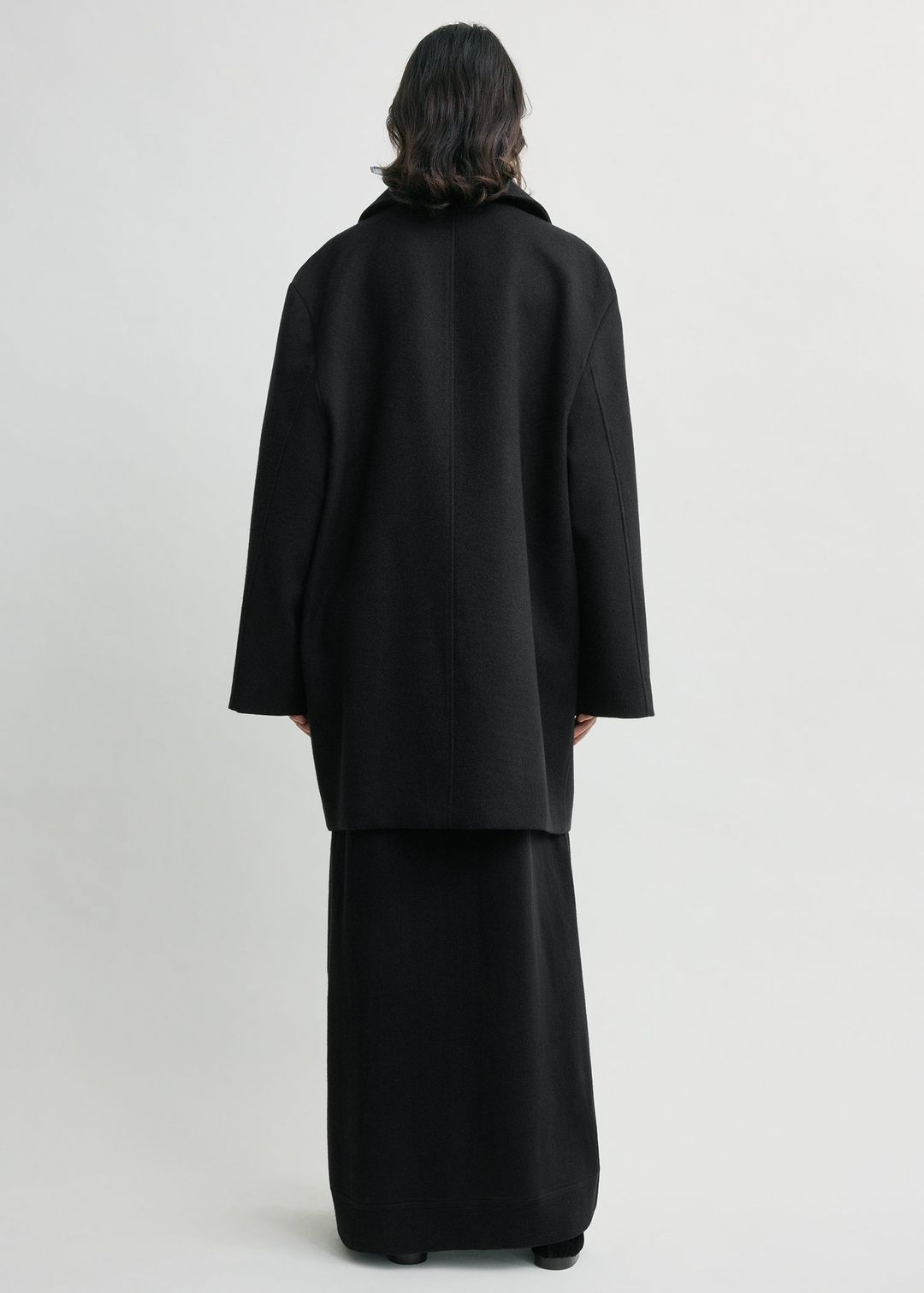 Broad peacoat black #3