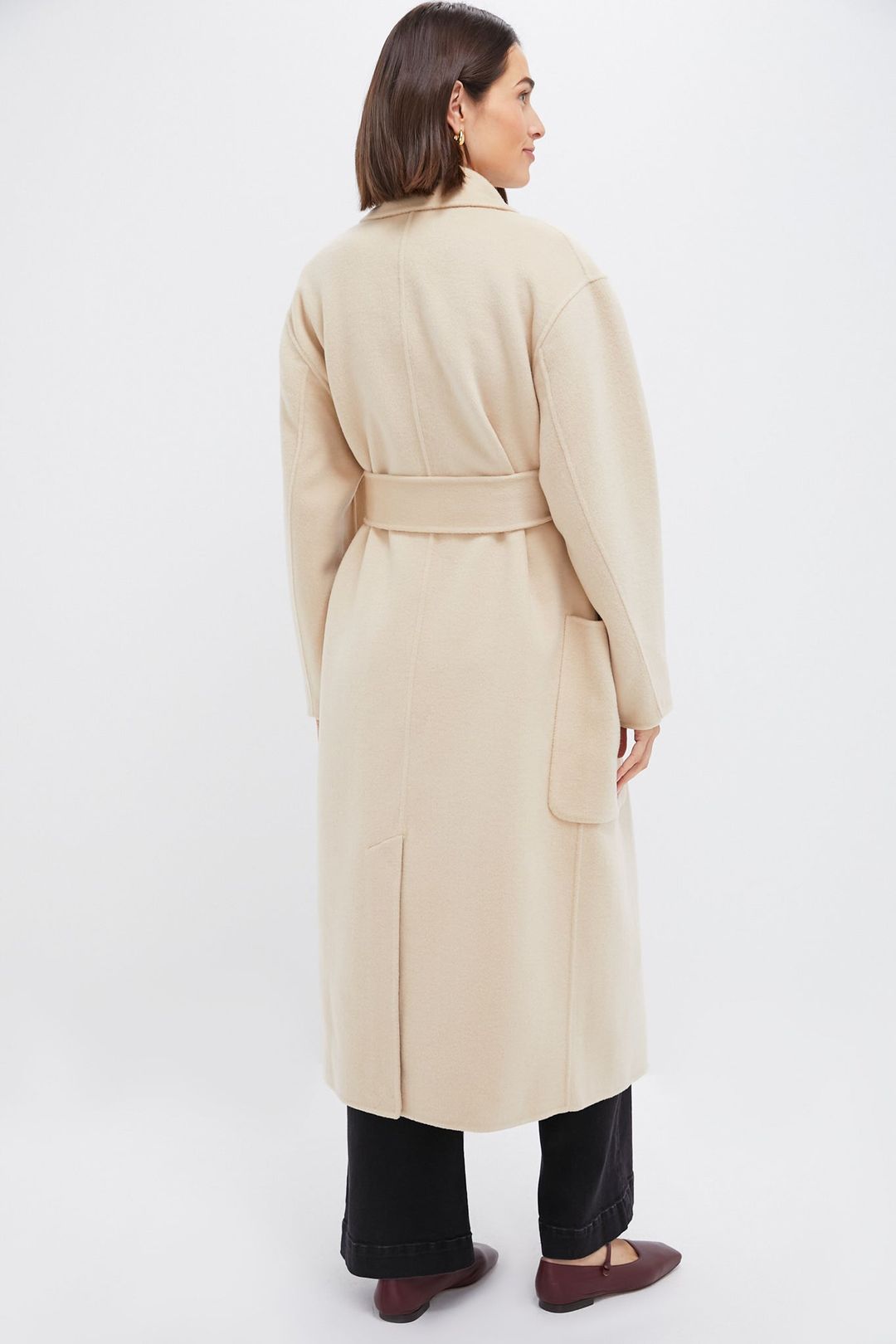 Tan Wool Trinity Coat #4