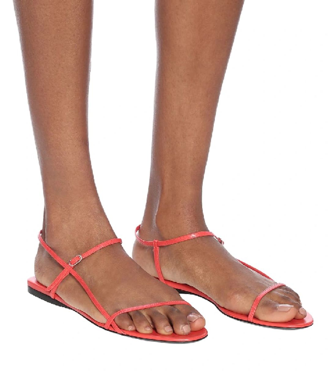 Bare Strappy Sandals In Red #6