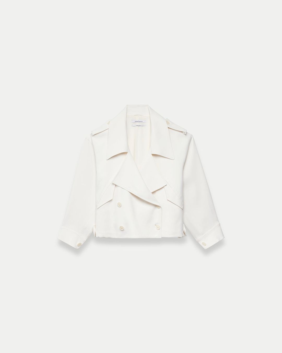 Fluid Cropped Trench | Black #9