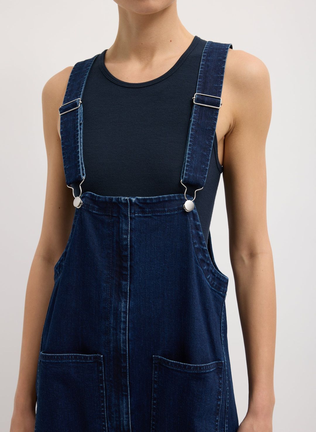 Classic Indigo Denim Jumpsuit