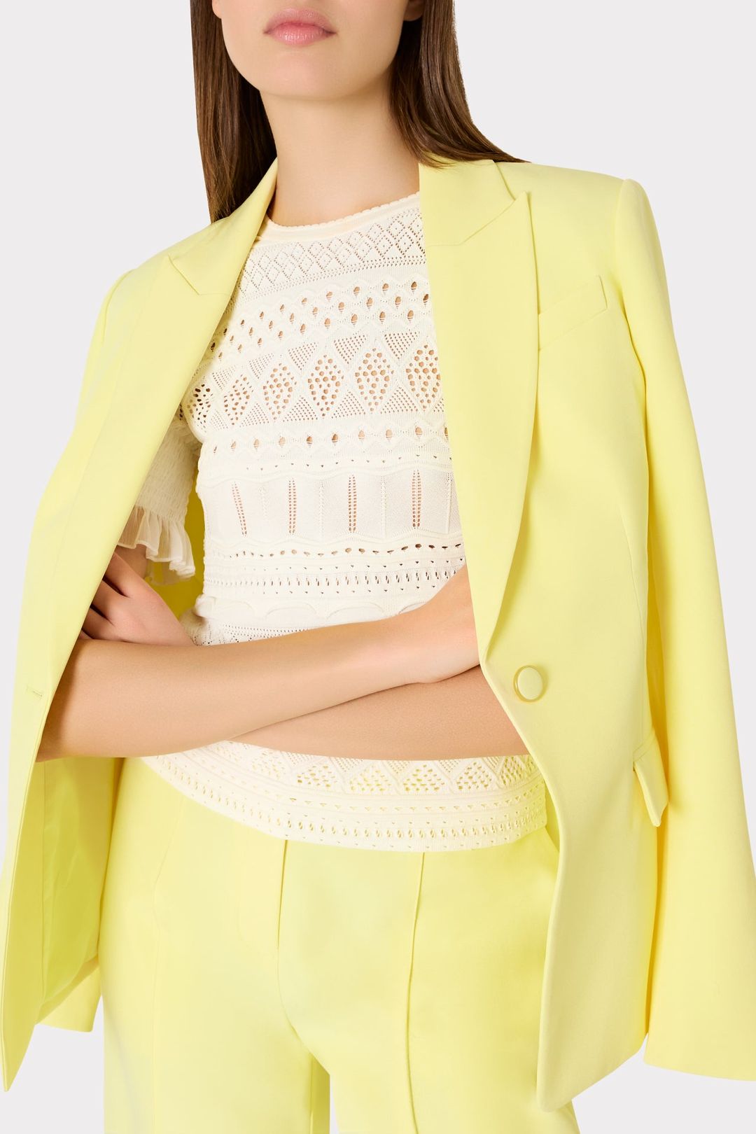 Smocked Finish Pointelle Top #3