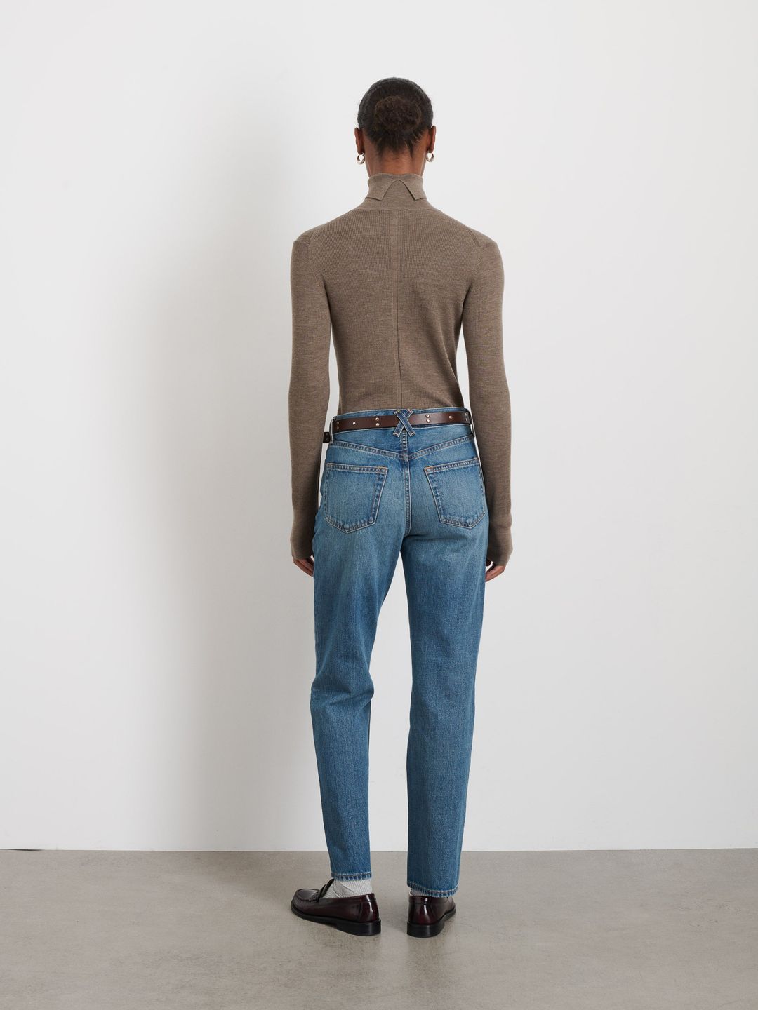 Emmaline Turtleneck In Merino Wool #5