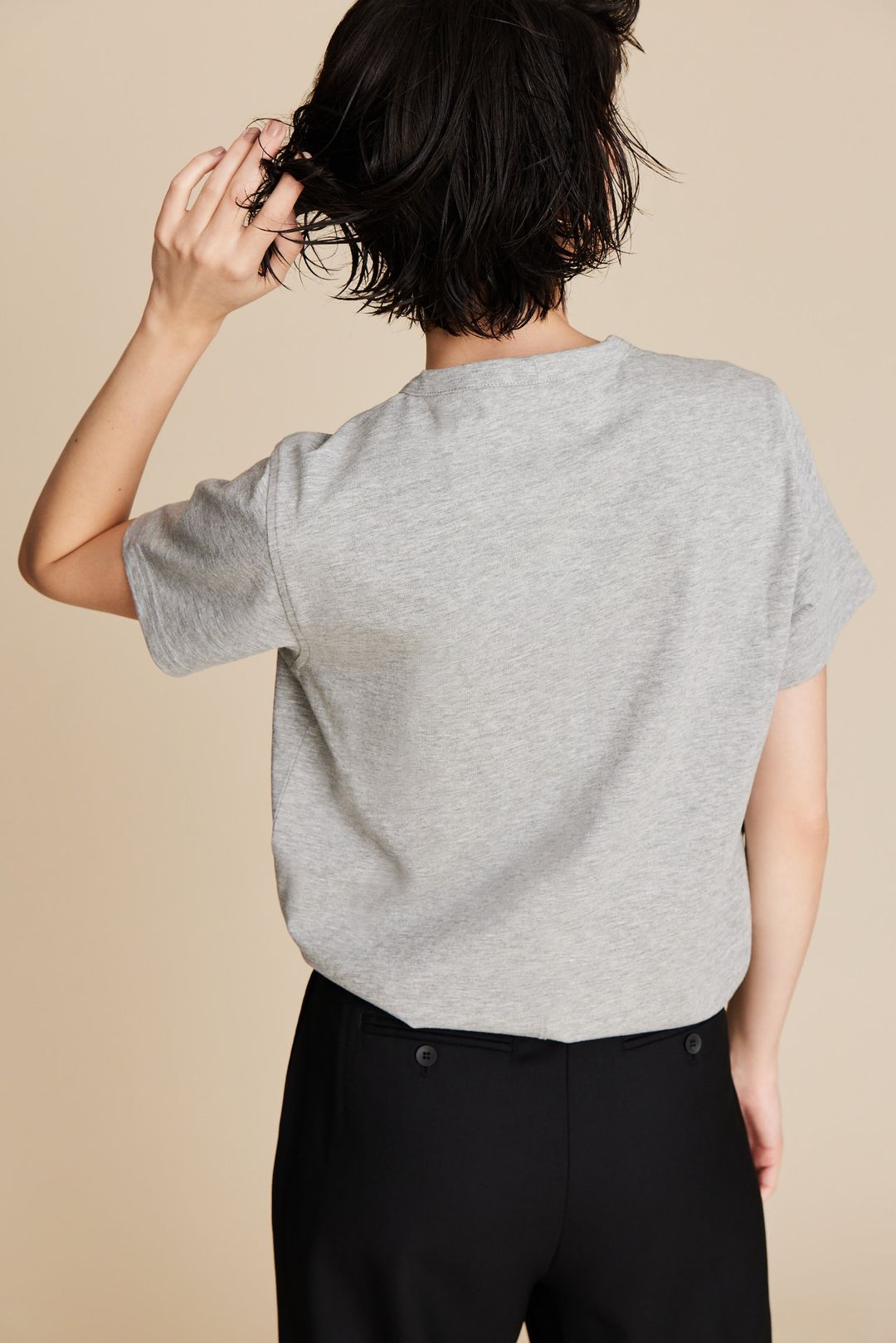 The Iconically Soft Perfect Tee in Heather Grey #5