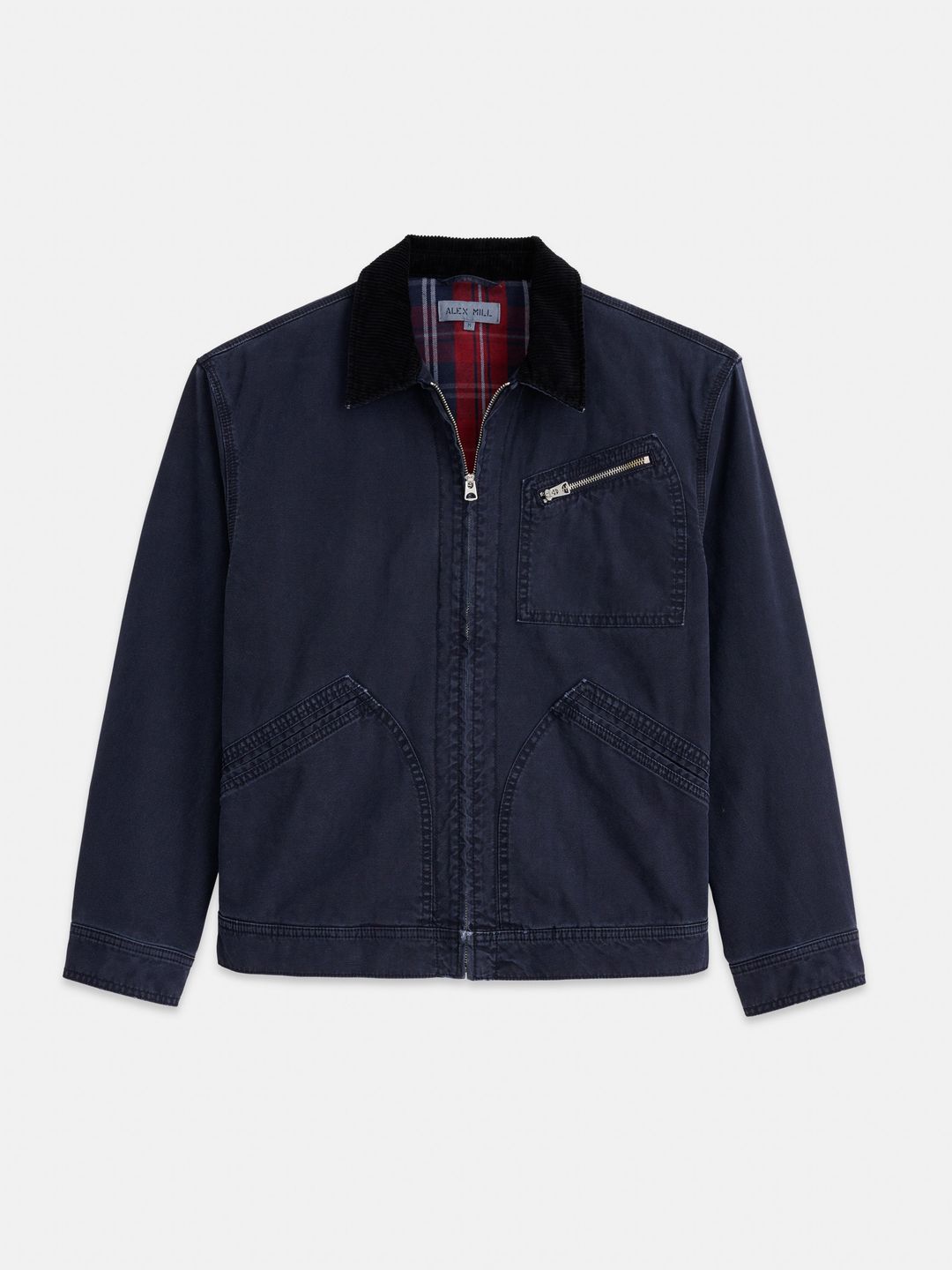 Miller Zip Jacket in Canvas