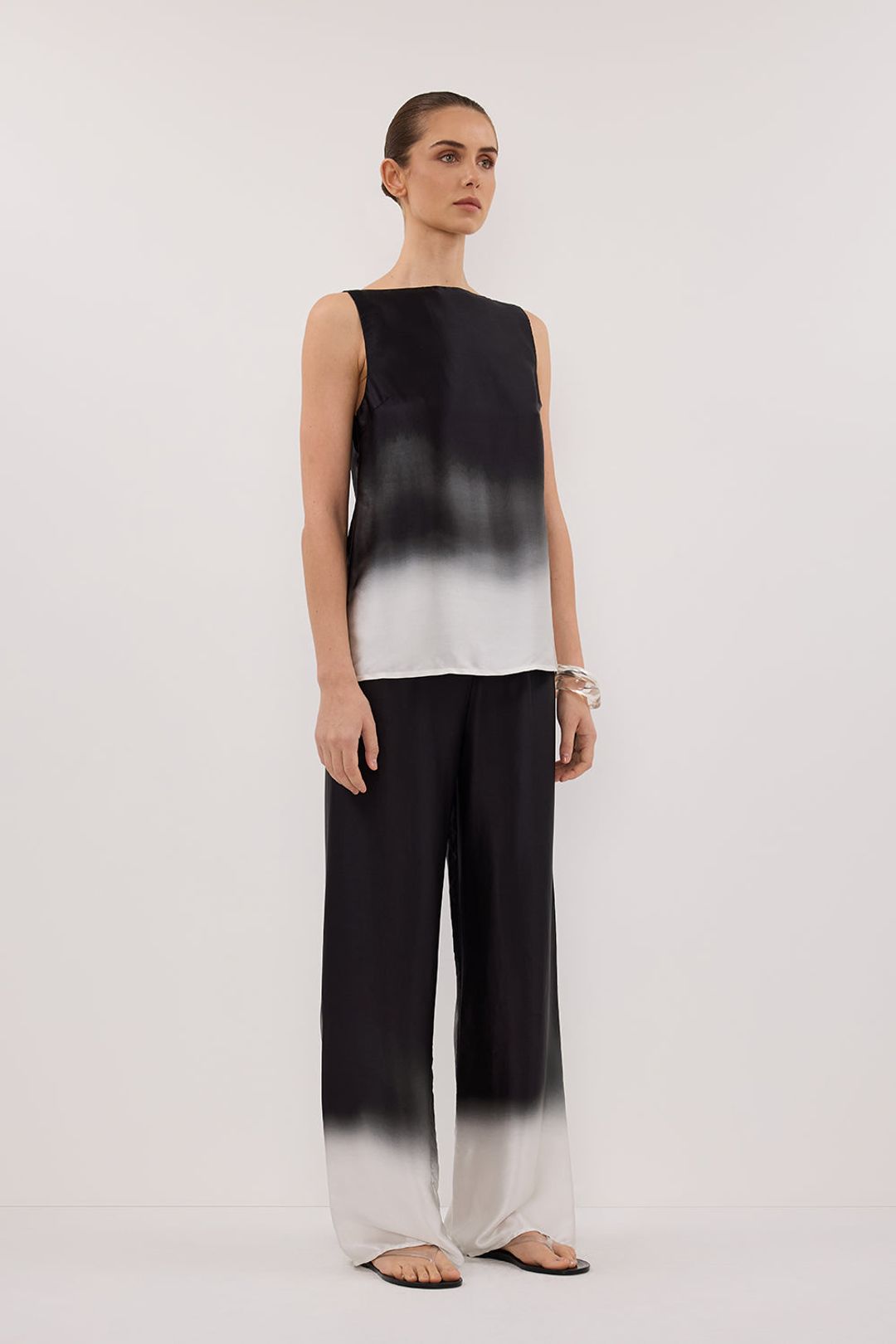 HUXLEY OMBRE SILK TOP #3