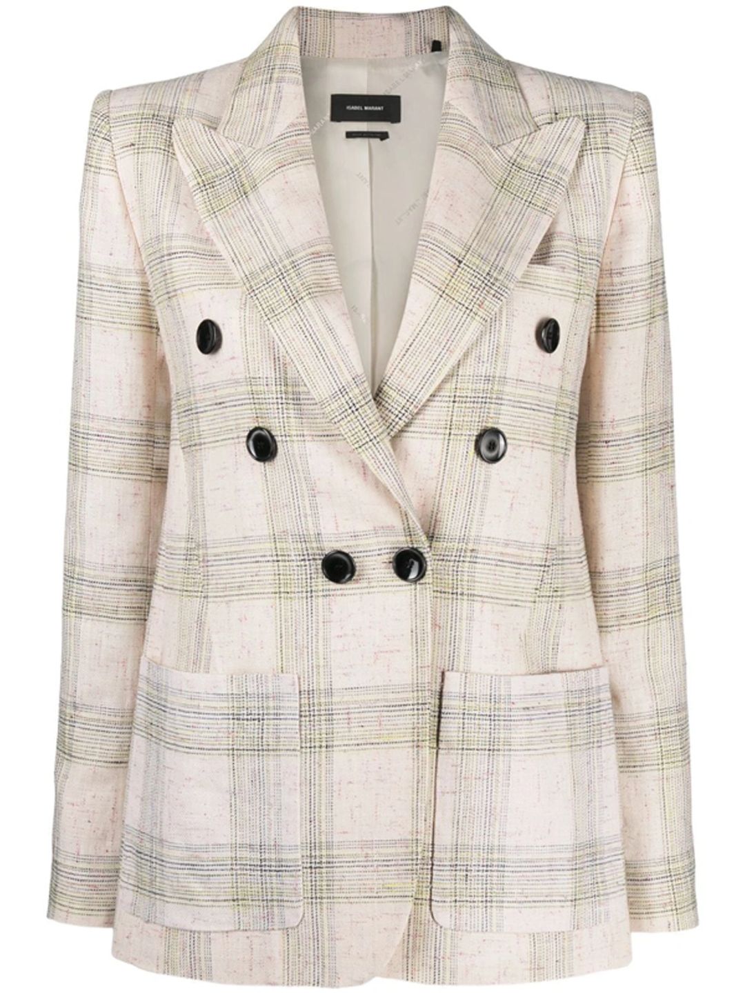 Double-Breasted Long-Sleeved Jacket