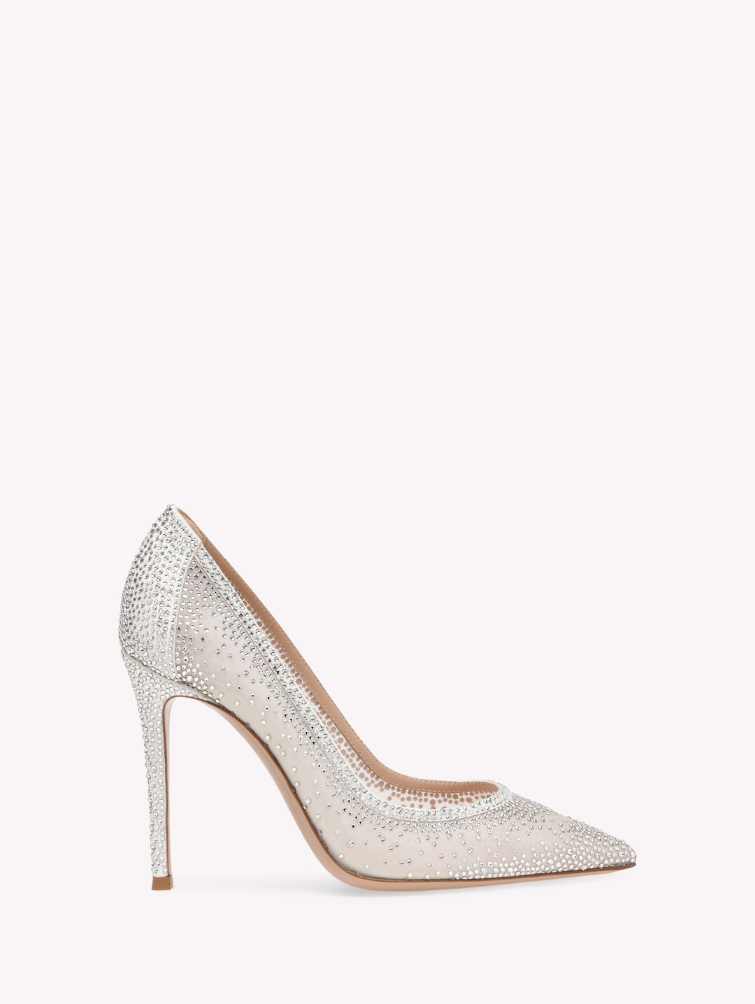 Gianvito Rossi Rania cystal-embellished suede pumps #10