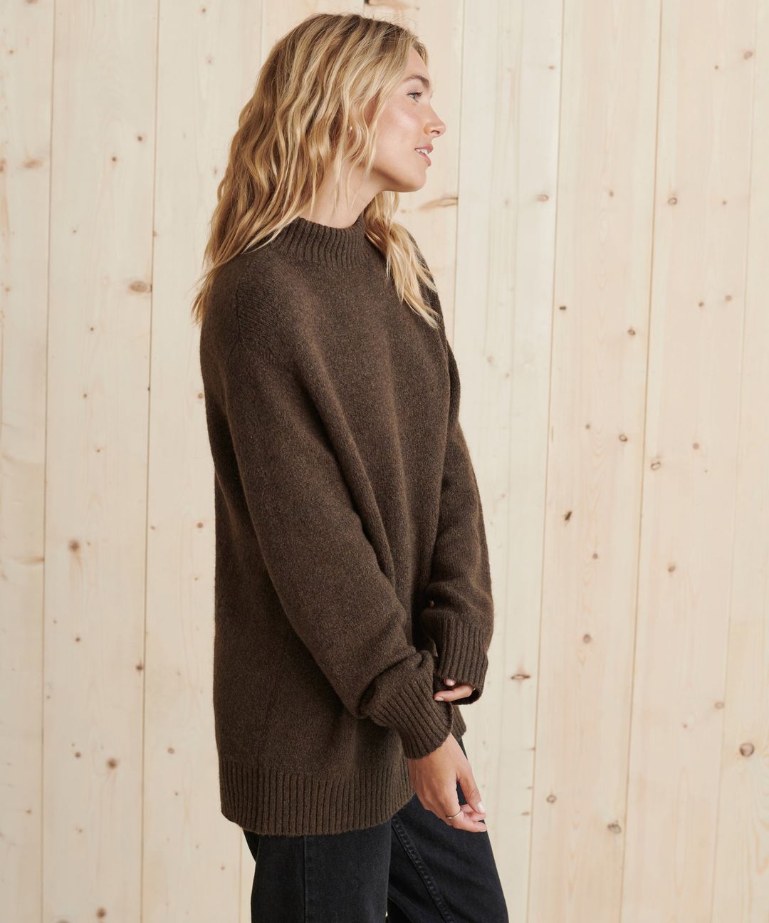 Oversized Cotton Pullover #3