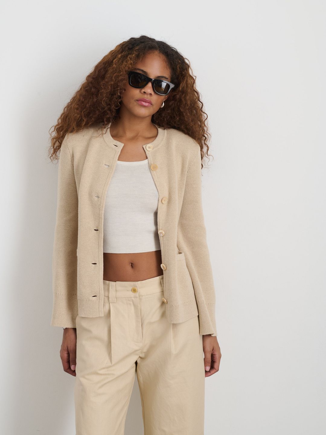 Provence Sweater Jacket In Cotton Cashmere #6