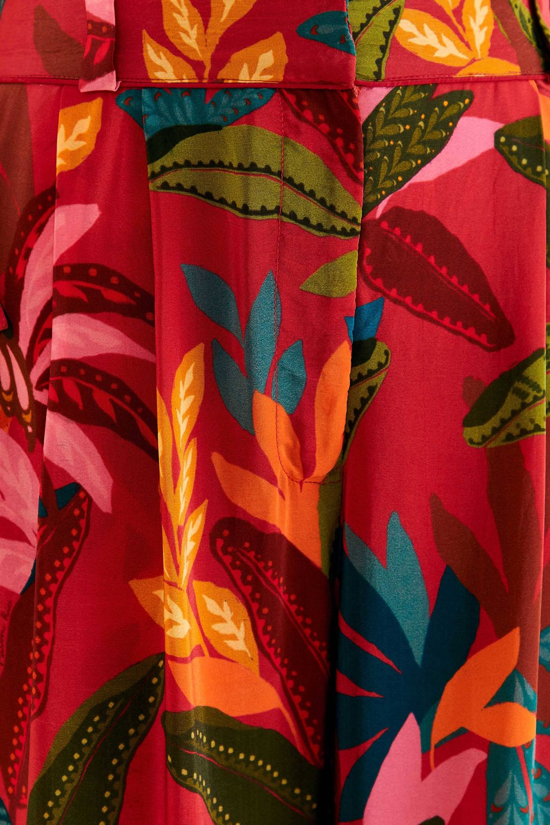 Red Rooster Leaves Pants #6