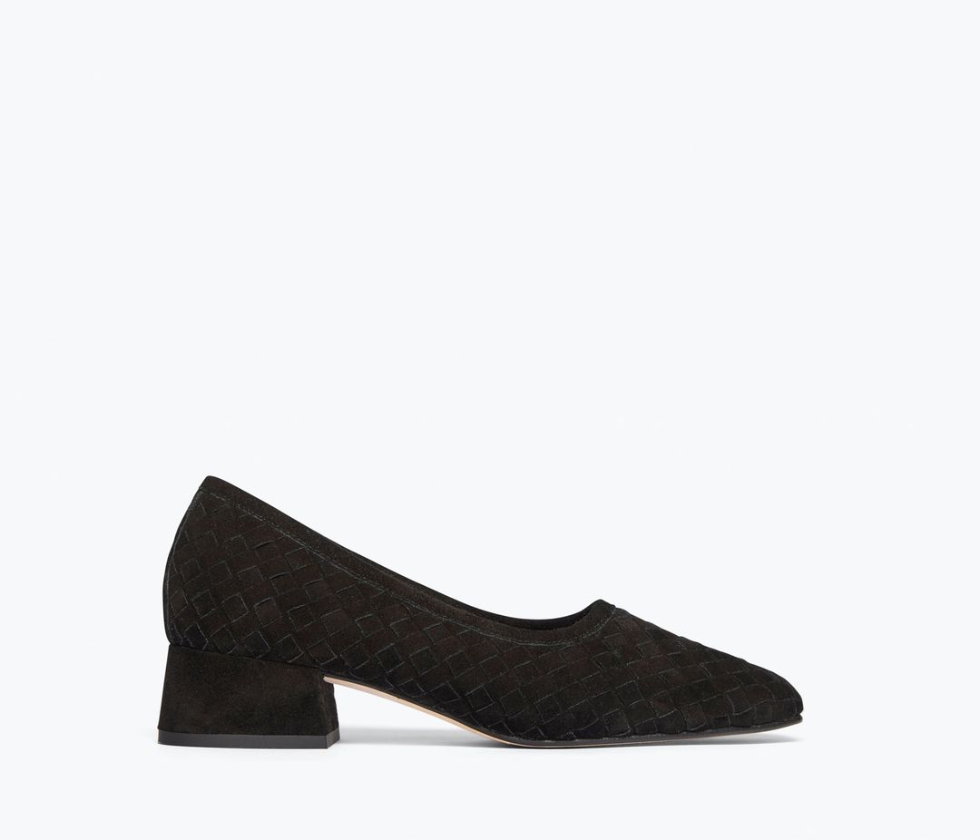 JAYLA WOVEN BALLET HEEL