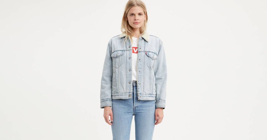 Levi’s Sherpa Trucker Jacket (XS) #10