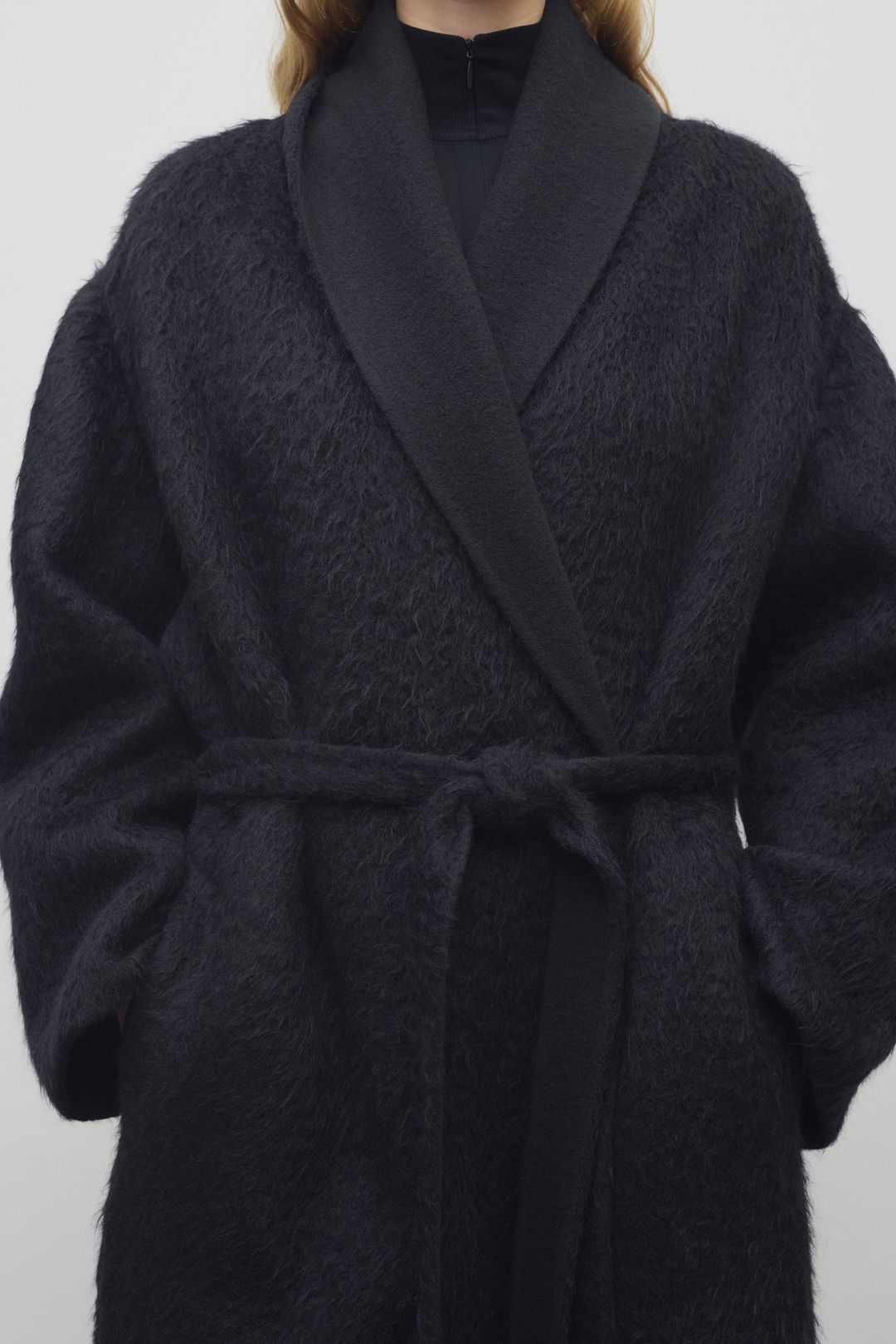 Aneta Coat in Wool and Alpaca #6