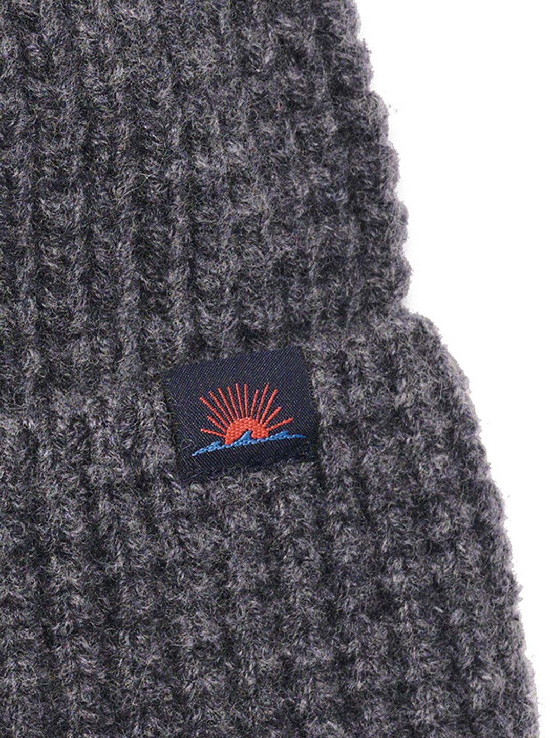 Waffle Beanie - Charcoal Heather