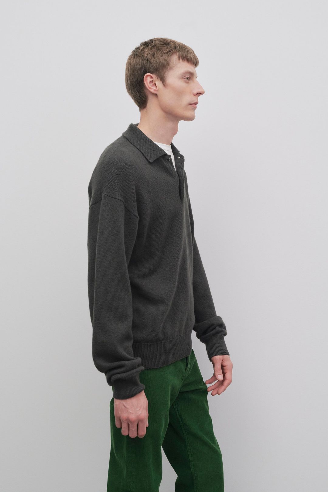 Joyce Polo in Cotton and Cashmere #4