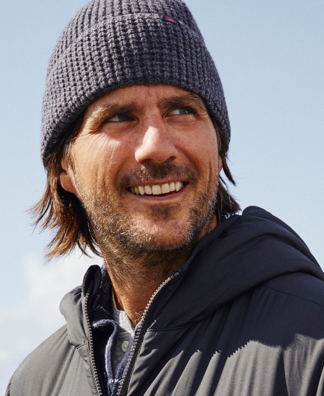 Waffle Beanie - Charcoal Heather