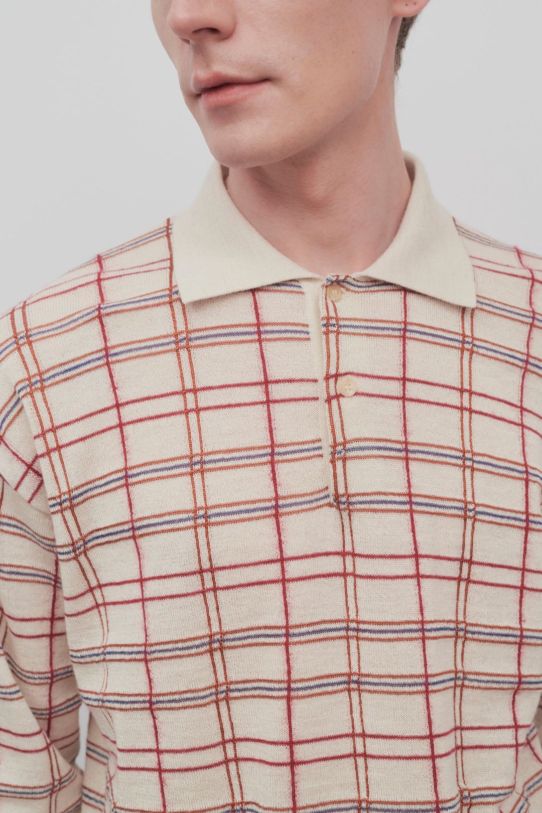 Balthus Polo in Llama and Silk #6