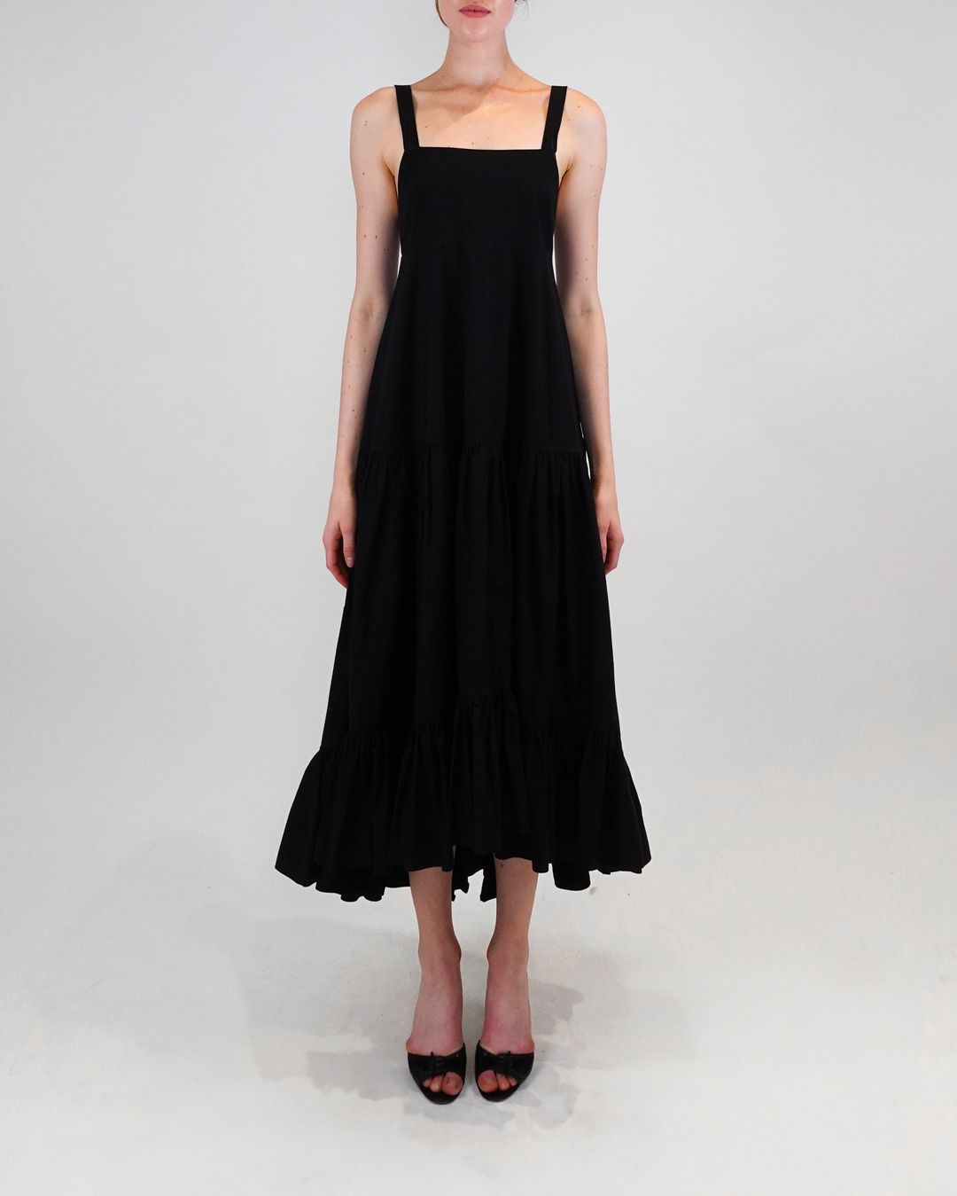 Griffon Poplin Midi Dress