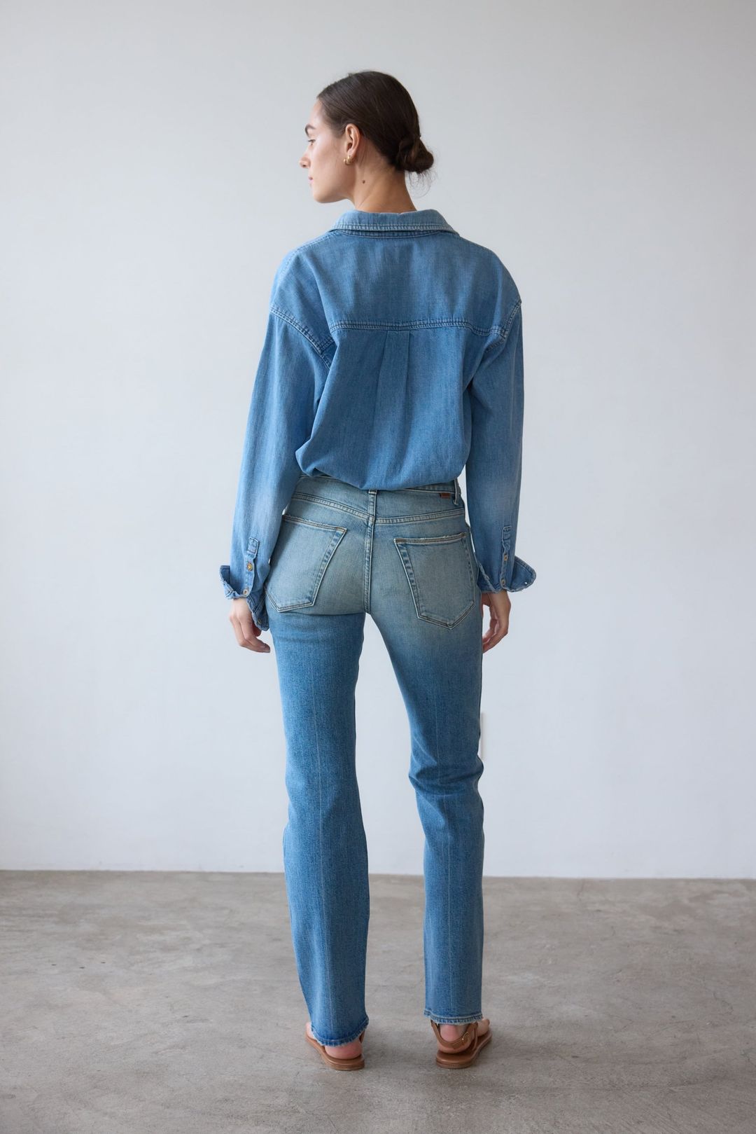 The Freddie Jean in Worn Indigo #6