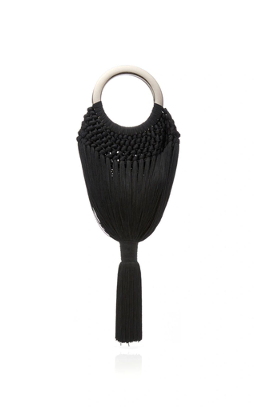 Small Angelou Tassel Bag - Black