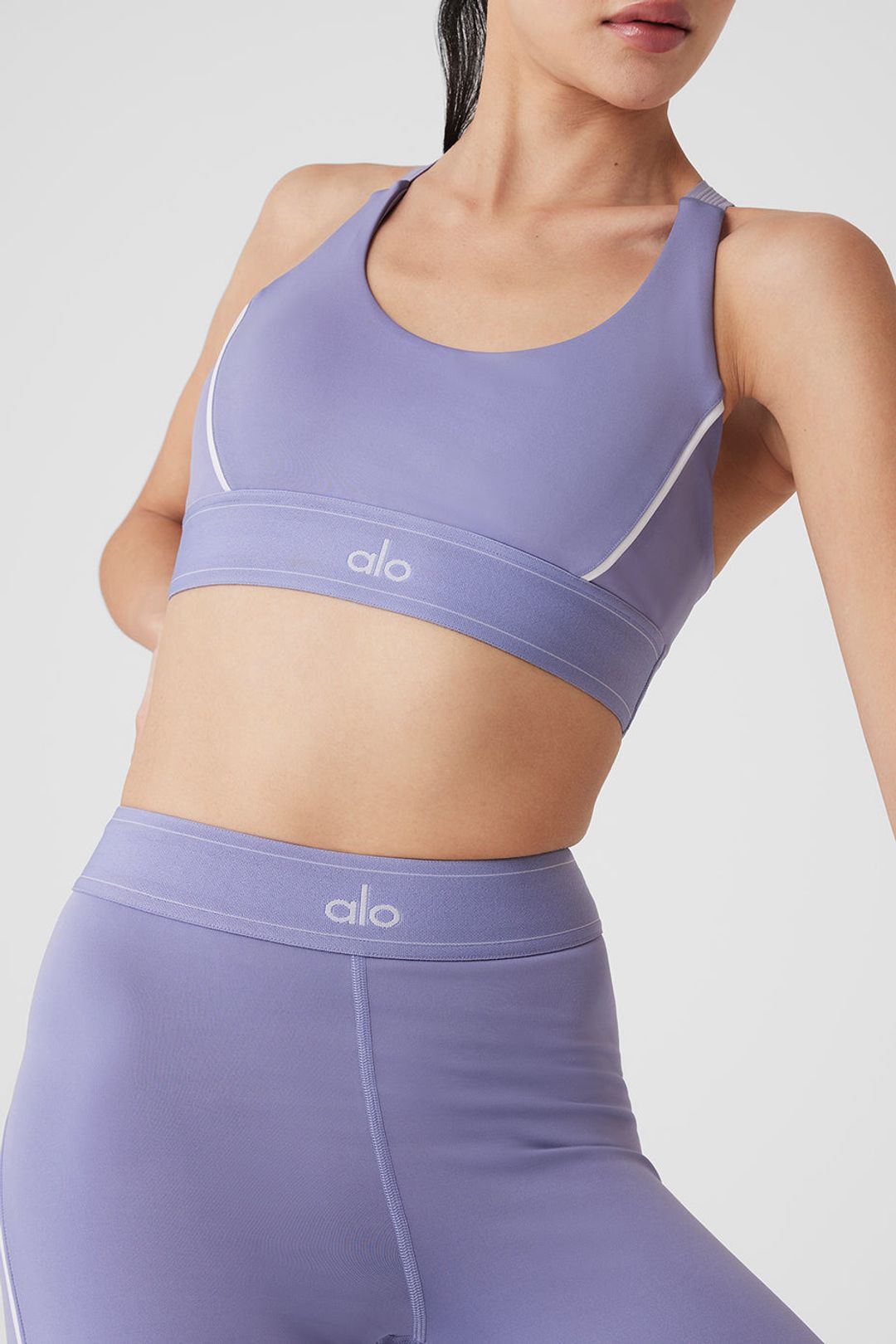 Airlift Suit Up Bra - Lilac Blue/White #5