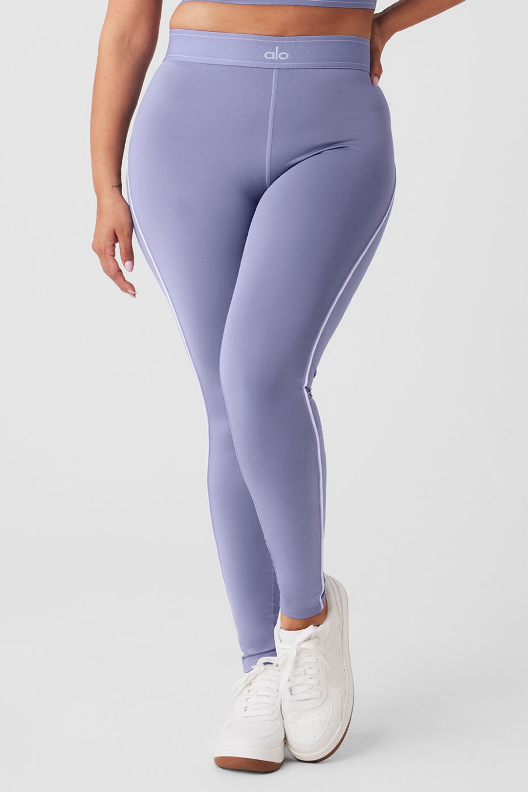 Airlift High-Waist Suit Up Legging - Lilac Blue/White #7