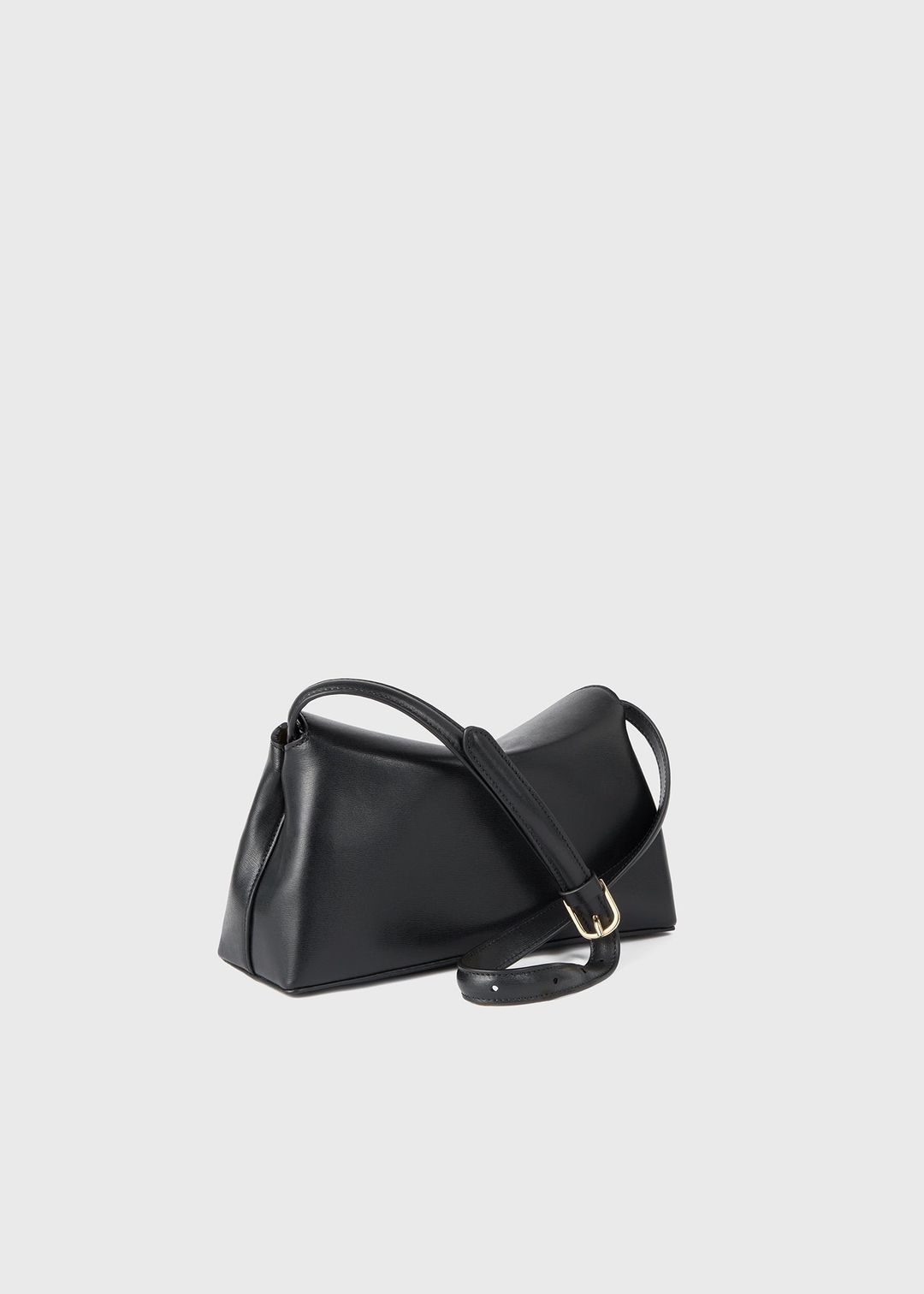 T-lock leather clutch black #4
