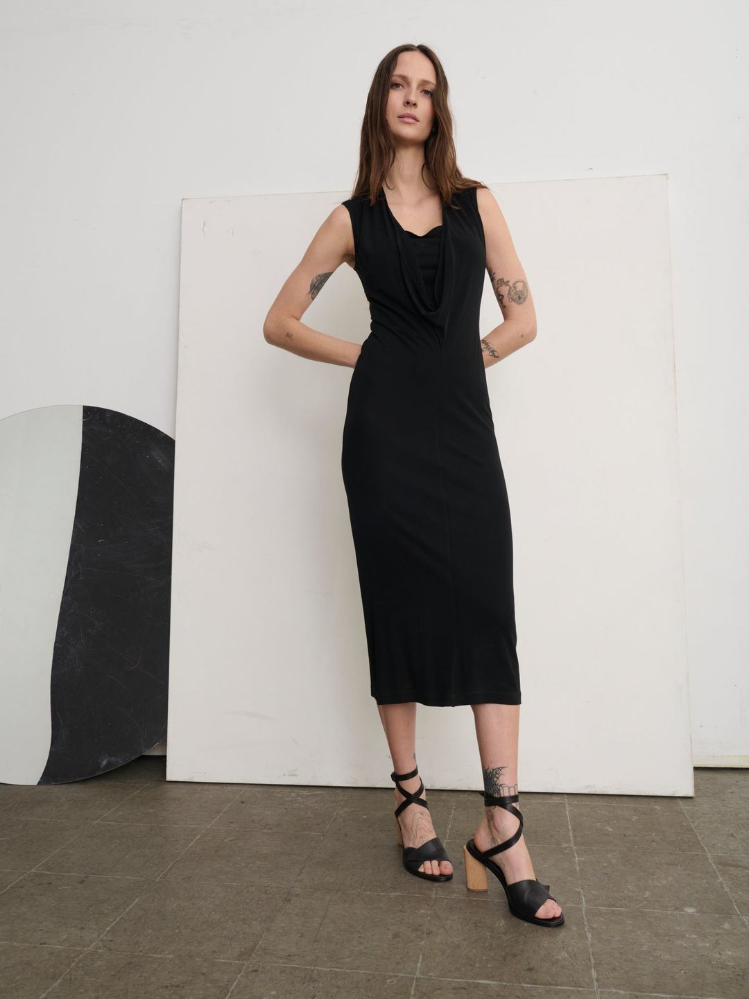 Cowl Dress #7