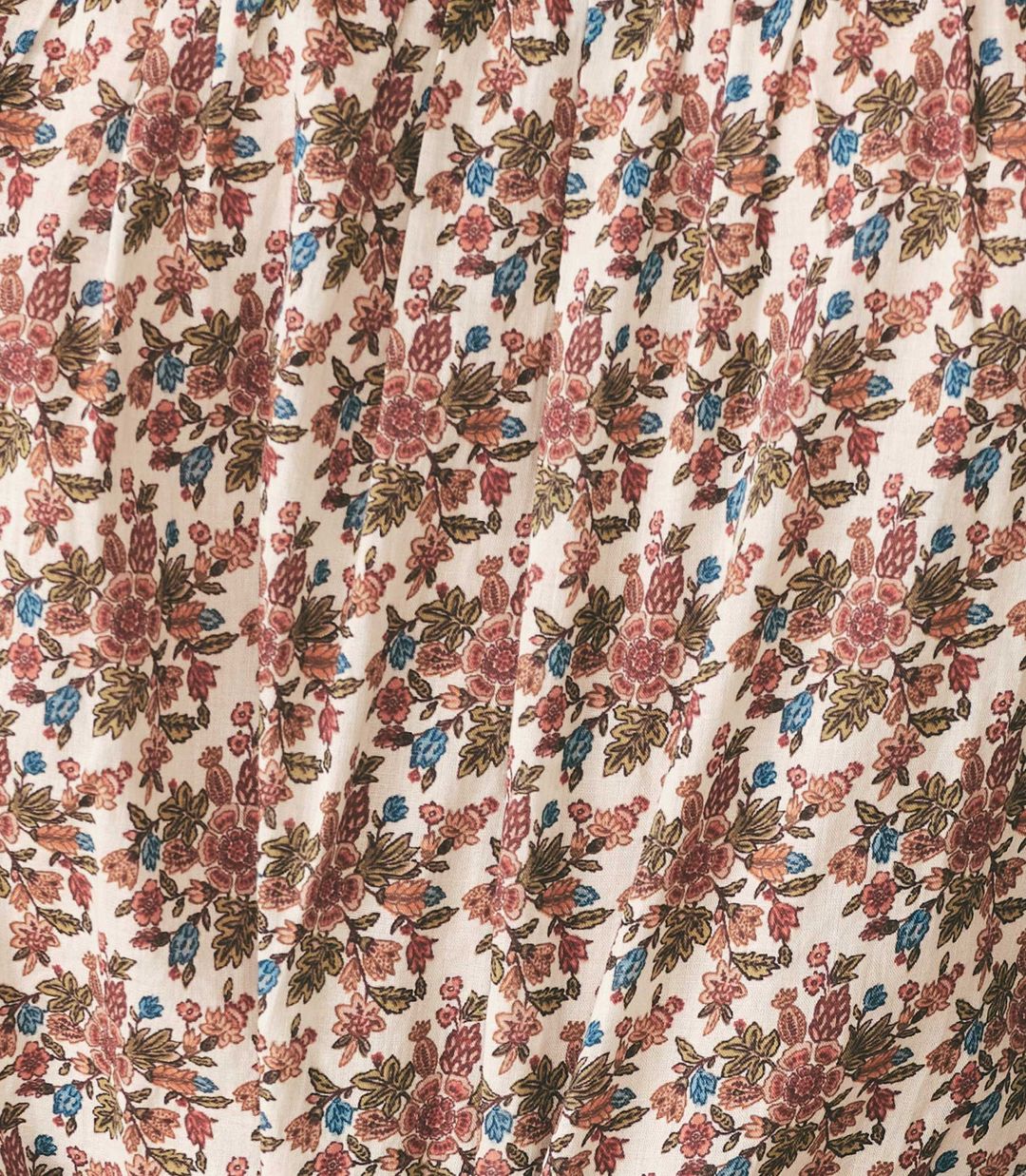 RHODIA DRESS -- CREME FOREST FLORAL #8
