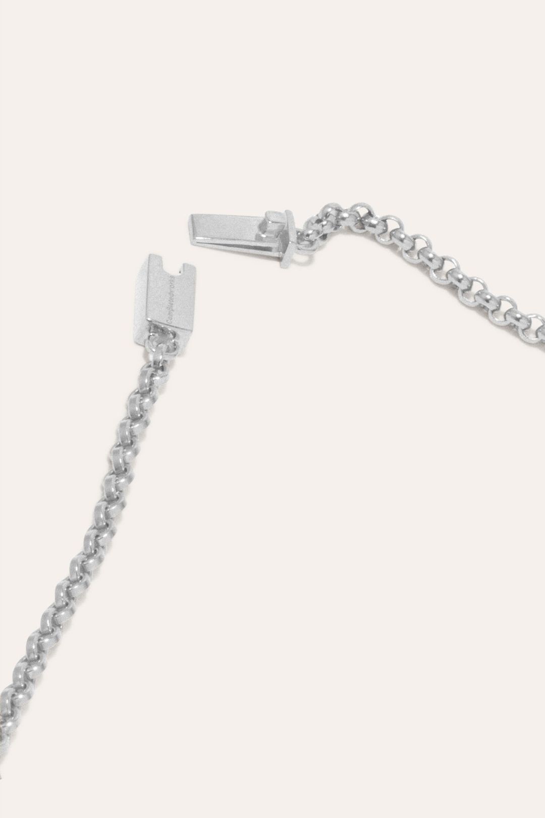 H21 - Platinum Plated Sterling Silver Necklace #5