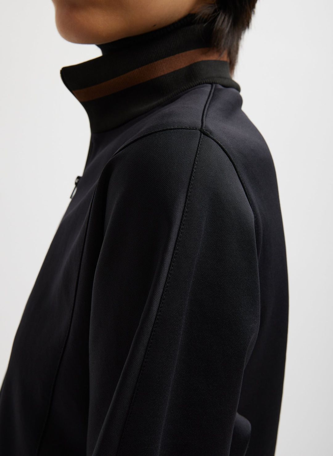 Active Knit Cropped Sweatshirt #3