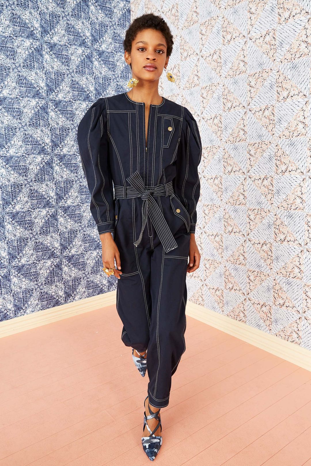 Leo Jumpsuit - Midnight