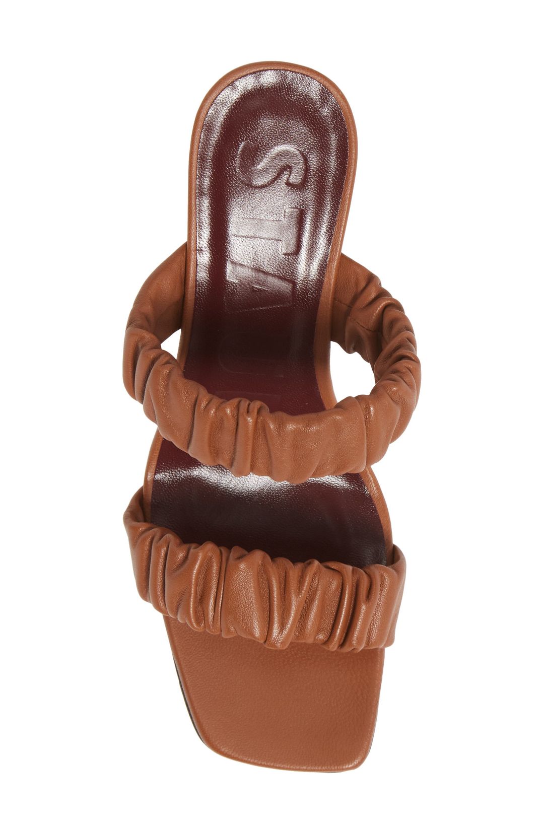 Frankie Ruched Slide Sandal #5