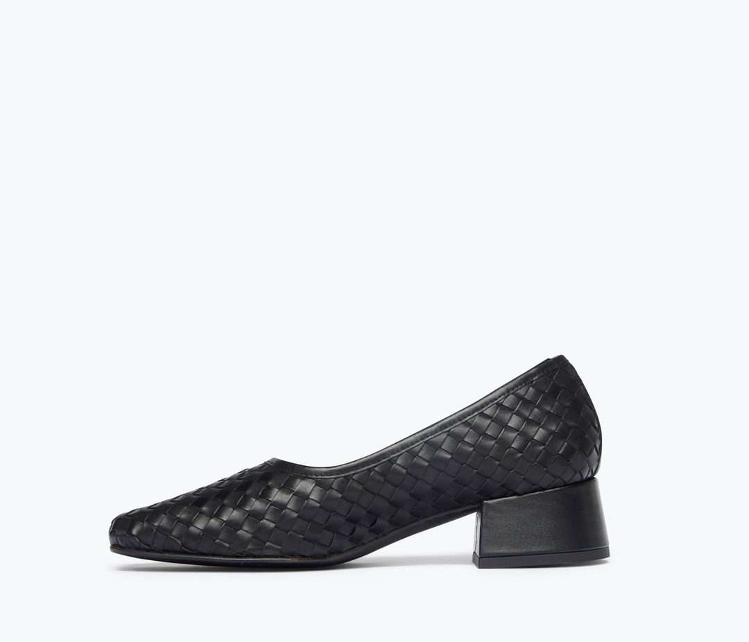 JAYLA WOVEN BALLET HEEL #3
